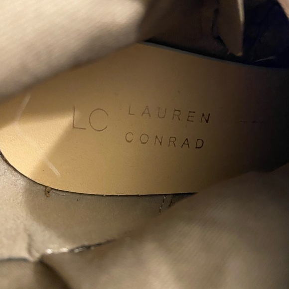 Women’s size 10 Lauren Conrad knee-high boots tan G9 - Picture 5 of 6
